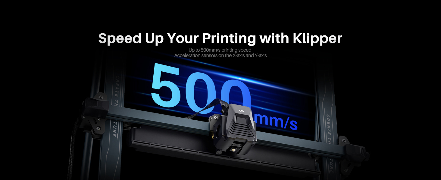 elegoo neptune 4 plus 500mm/s high speed 3d printer
