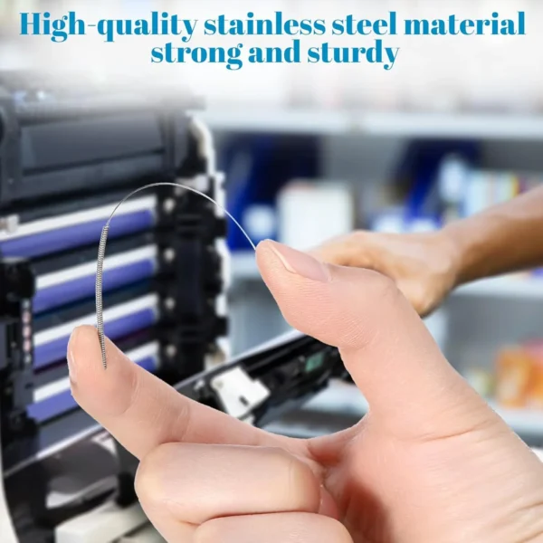 3D Printer Nozzle Cleaning Set, 0.4 mm Stainless Steel 3D Printer Nozzle Cleaning Needles 3D Printer Nozzle Cleaner 3D Printer Accessories