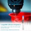 3D Printer Nozzle Cleaning Set, 0.4 mm Stainless Steel 3D Printer Nozzle Cleaning Needles 3D Printer Nozzle Cleaner 3D Printer Accessories