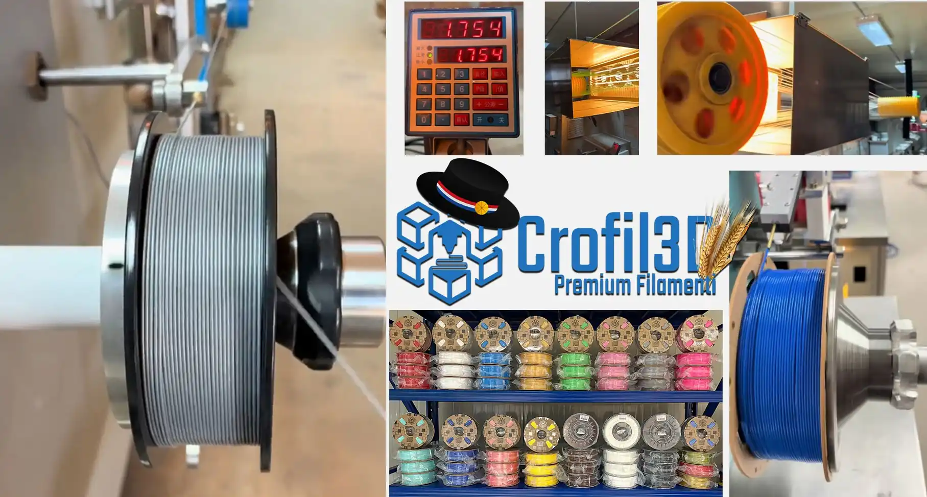Proizvodnja filamenta za 3D printere u Komletincima, Slavonija – Crofil 3D