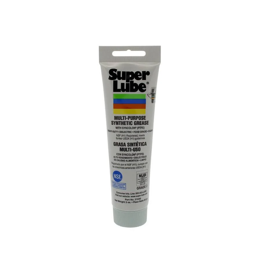 Super Lube sintetička mast s PTFE (Syncolon) 85 g 1 Crofil 3D Super Lube višenamjenska sintetička mast s PTFE 85 g — tuba